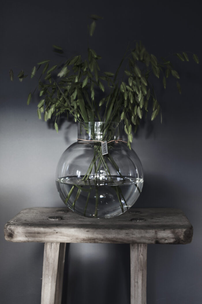 Vase glass 25cm