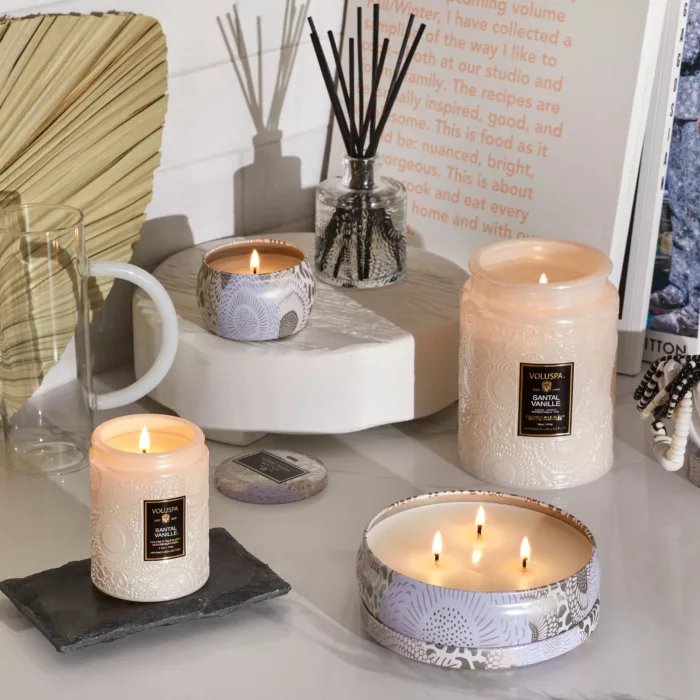 Duftlys 100t Santal Vanille