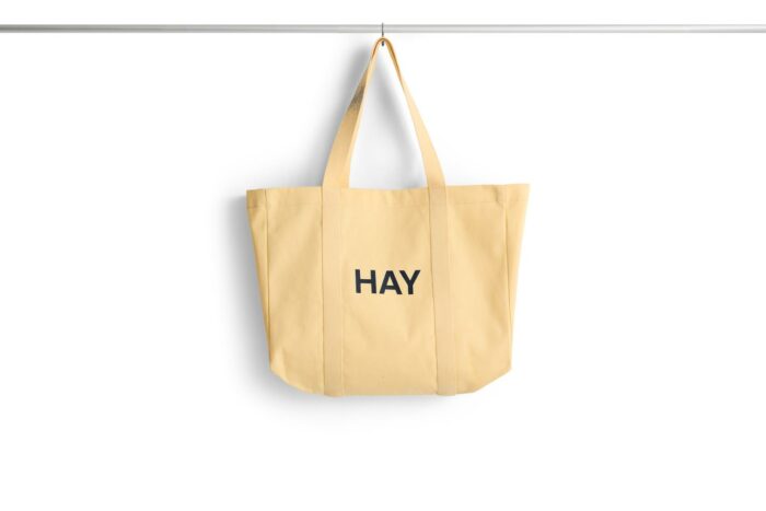 Tote bag soft yellow