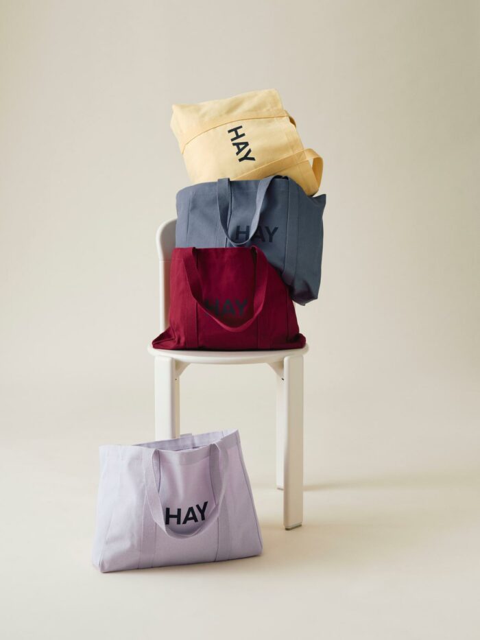 Tote bag steel blue