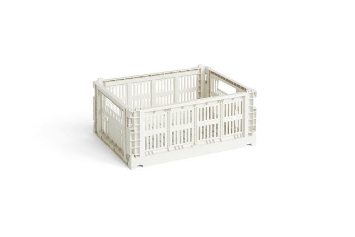 Oppbevaringskasse medium off-white
