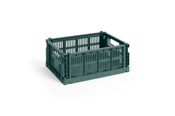 Oppbevaringskasse medium dark green