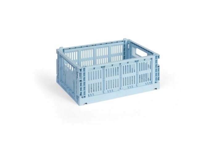 Oppbevaringskasse medium soft blue