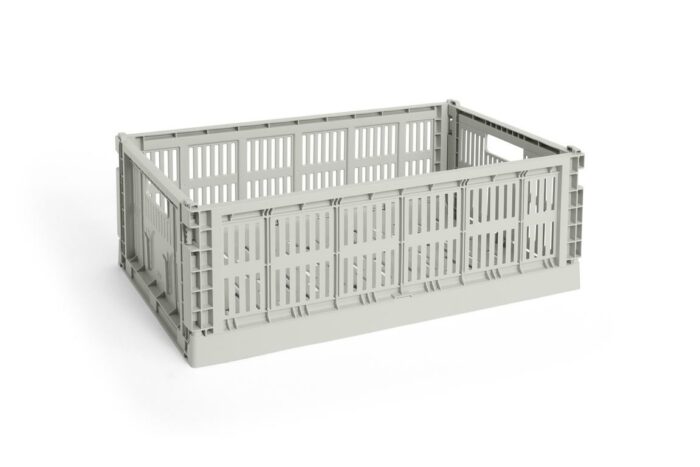 Oppbevaringskasse stor grey