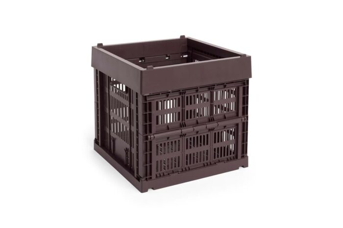 Oppbevaringskasse kube bordeaux