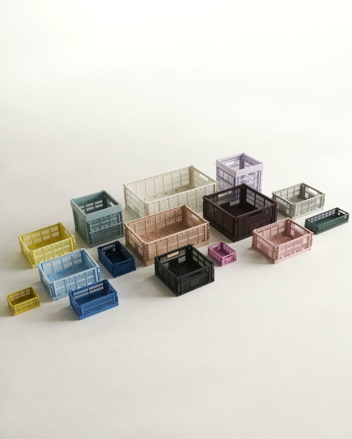 Oppbevaringskasse kube lavender