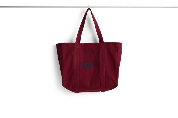 Tote bag burgunder