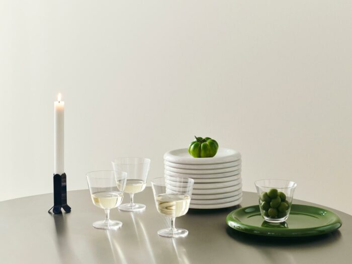 Drikkeglass m/stett 2pk 250ml klar