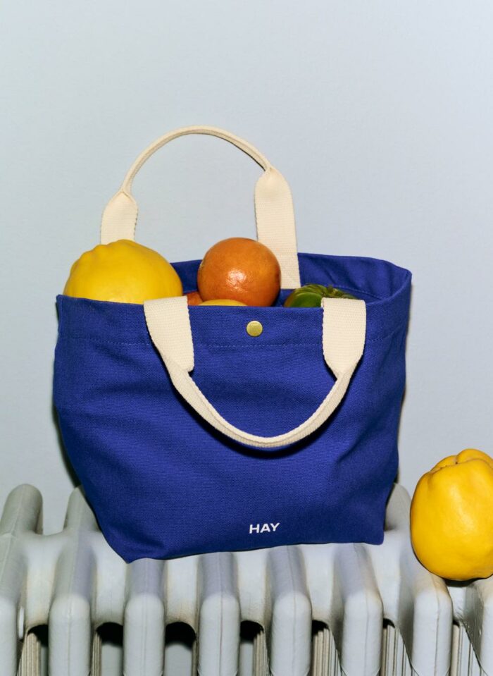 Tote bag mini electric blue