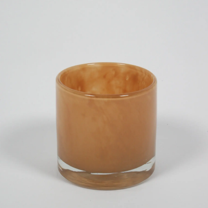 Lyslykt 12cm apricot