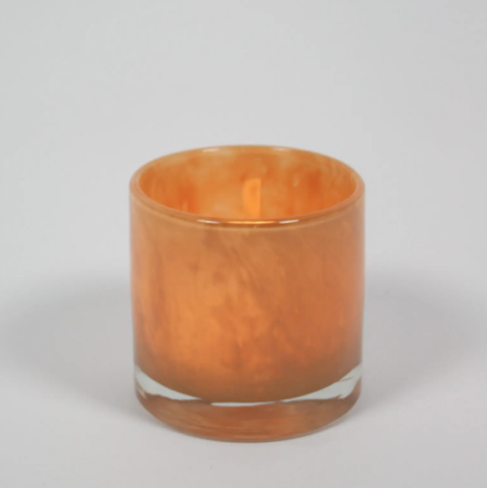 Lyslykt 12cm apricot