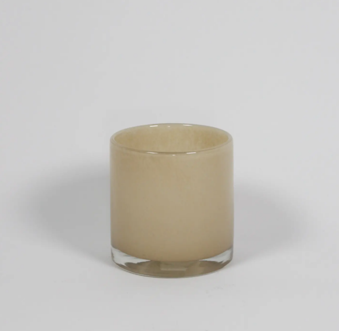 Lyslykt 12cm pannacotta