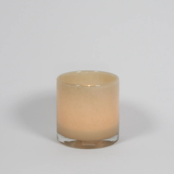 Lyslykt 12cm pannacotta