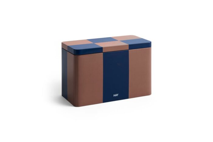 Tinnboks m brown and midnight blue