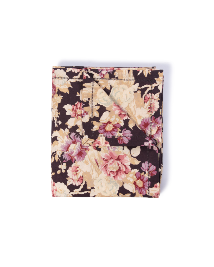 Duk 130x300 Autumn flower aubergine