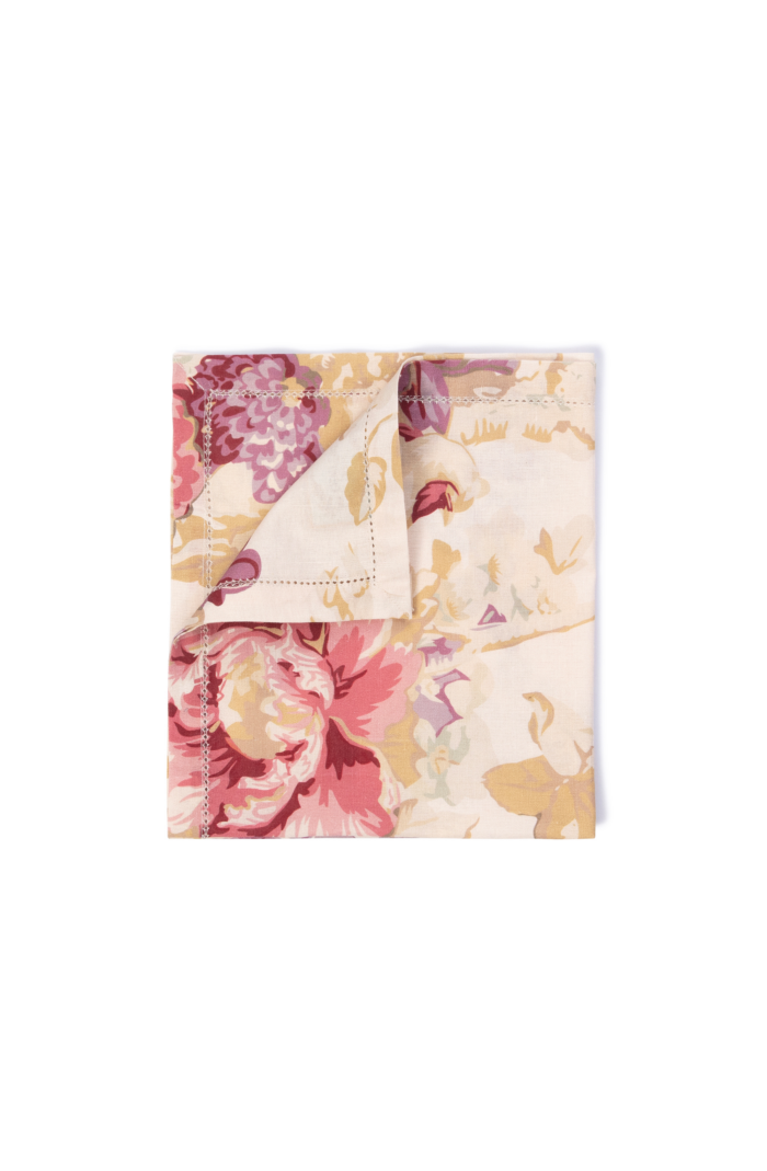Serviett Autumn flower rosa