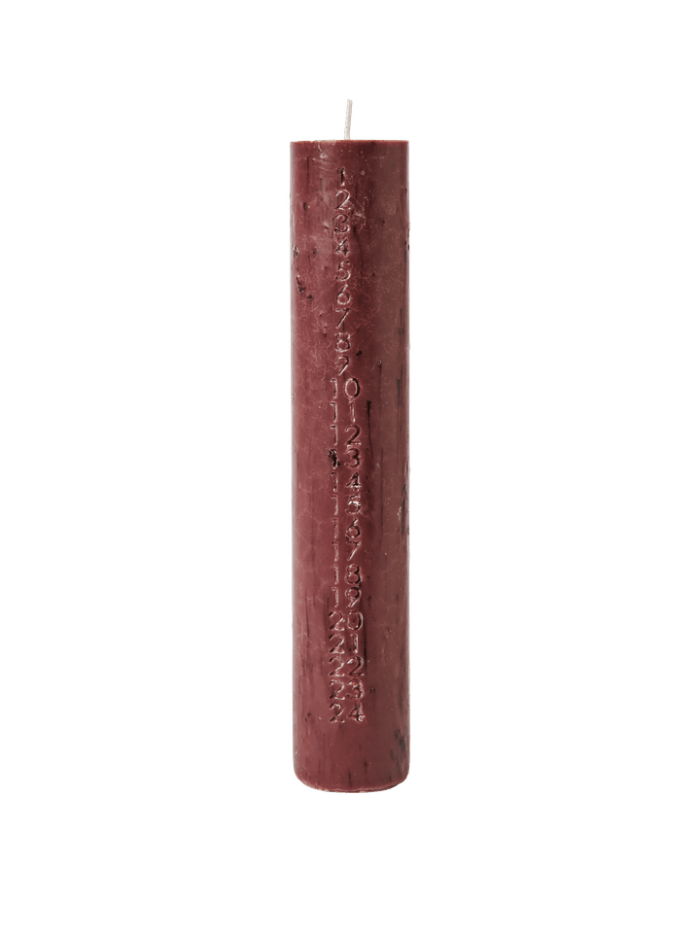 Kalenderlys dark grape