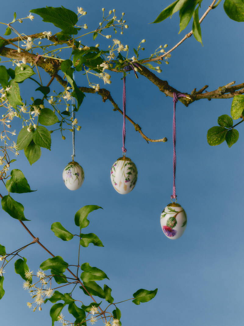 Påskeegg 2pk Tistelblomster 2026