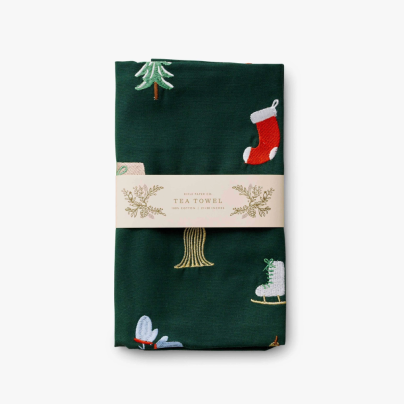Rifle kjøkkenhåndkle jul