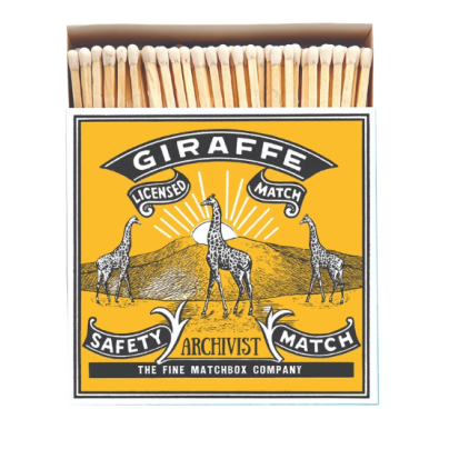Archivist_Fyrstikker Giraffe