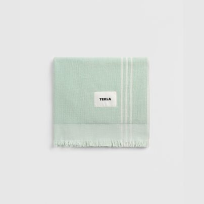 Tekla_Terry_Beach towel_Pistachio_2