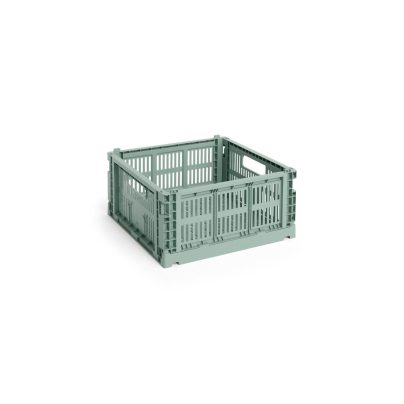 AB634-F125-AG28_HAY Colour Crate M Square sage green