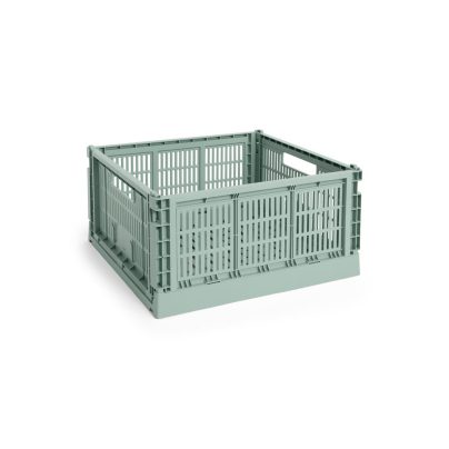 Hay_AB634-F126-AG28_HAY Colour Crate L Square sage green