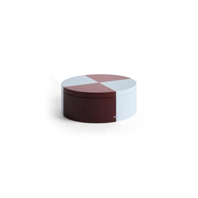 HAY_AE360-A907-AT54_Tin Container Round burgundy_ice blue