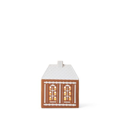 Kähler_Gingerbread_Lyshus medium brun