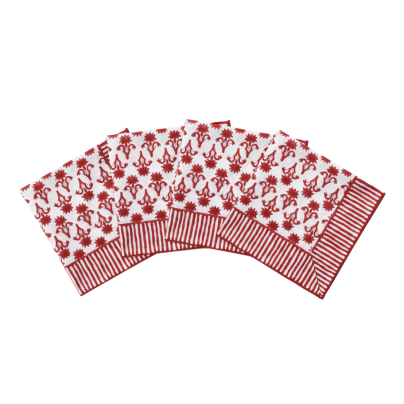 Pick a Poppy_Lily_serviett_burgunder