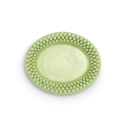 Mateus_Green_Bubbles_oval_plate_20cm