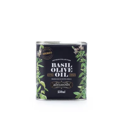 African Oils_Olivenolje 250ml basilikumolje