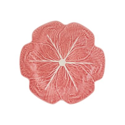 Bordallo_pinheiro_rosa couve_middagstallerken
