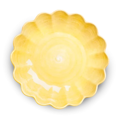 Mateus_oyster_Serveringsskål 31cm Yellow