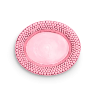 Matteus_Bubbles_Fat ovalt 35x30cm Pink