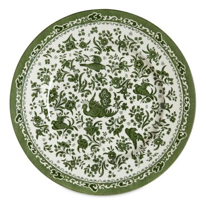 Burleigh_805010005_Green Regal Peacock 25cm Plate.jpg_68285