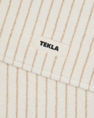 Tekla_badematte_sienna stripes