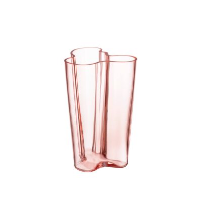 Aalto vase 251mm salmon pink 2 Aalto vase 251mm salmon pink 2