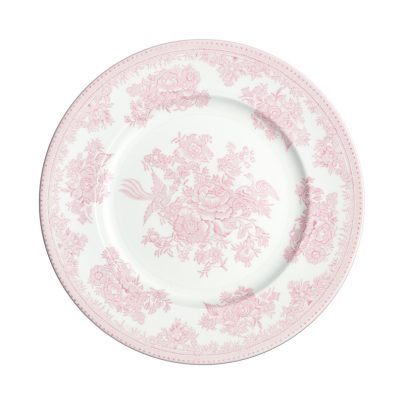 Burleigh_Pink Asiatic Pheasants_plate 22cm