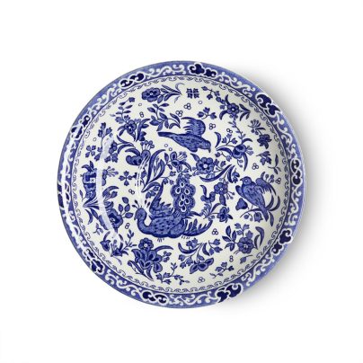 353_842010022_Blue Regal Peacock Breakfast Saucer_A_44120 353_842010022_Blue Regal Peacock Breakfast Saucer_A_44120