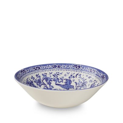 Burleigh_Blue Regal Peacock skål_16cm Burleigh_Blue Regal Peacock skål_16cm