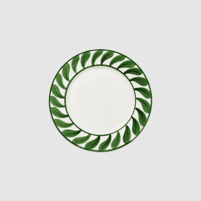 Pick a poppy_Swirl_tallerken 22_grønn