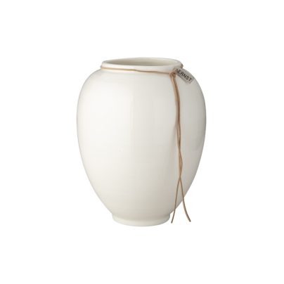 Ernst_Vase hvitglasert 22cm