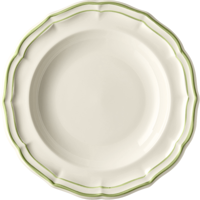 Gien_FILET VERT_dyptallerken