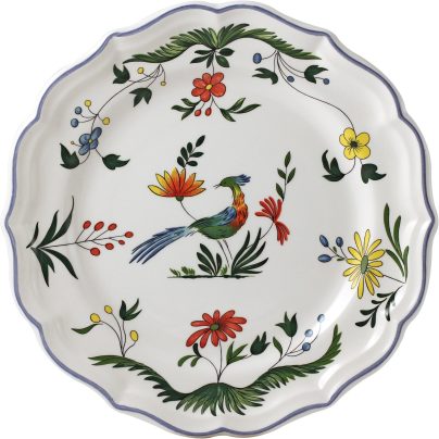 Gien_OISEAUX DE PARADIS_frokosttallerken