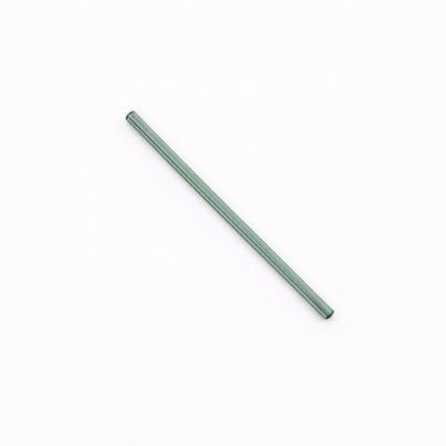 Sugerør 20cm flaskegrønn