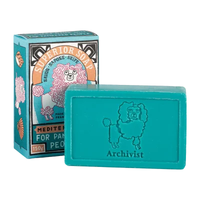 Archivist Gallery Såpestykke Mediterranean Poodle Soap