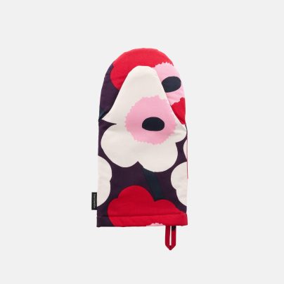 Marimekko Unikko Grytevott lilla rød rosa