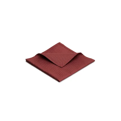 Compliments Tile Damask stoffserviett Wine Red – 45 × 45 cm