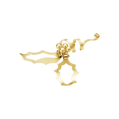 Georg Jensen Juleornament til bordet medium gull